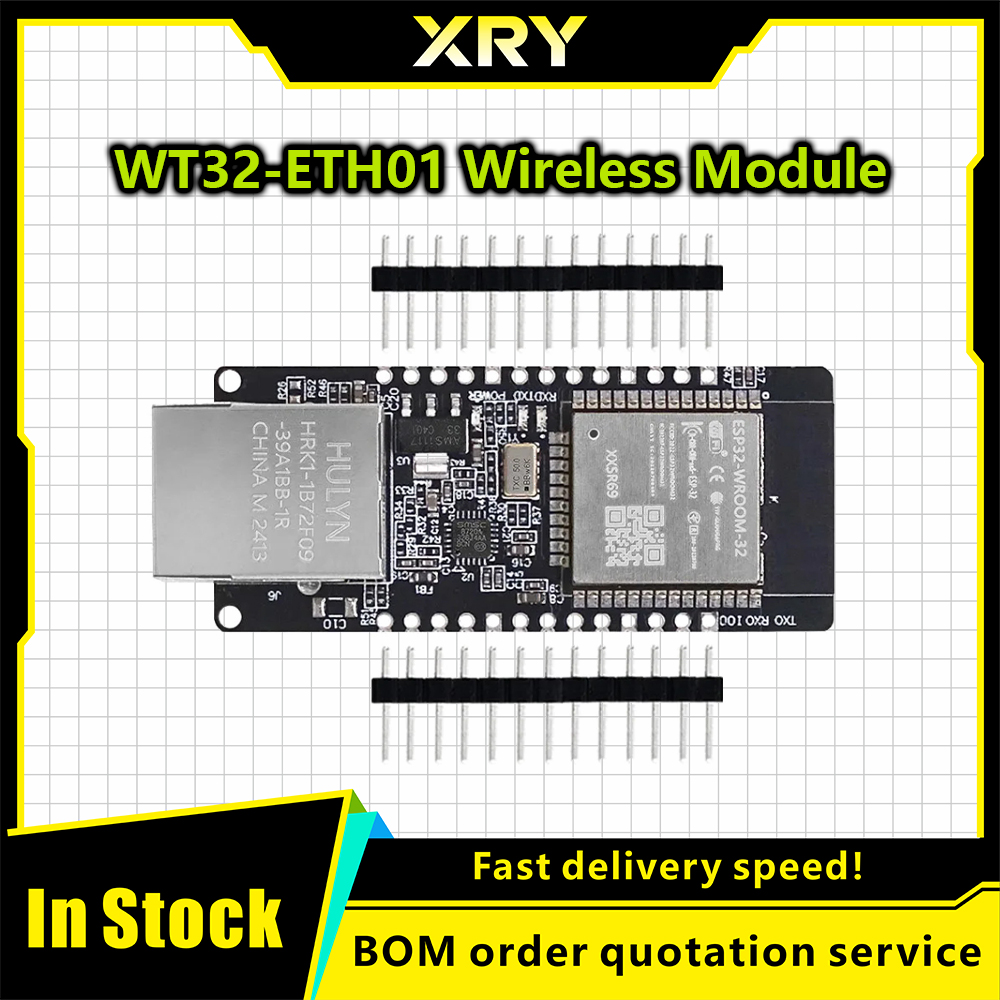 Ethernet Module W5500 - WT32-ETH01 porta serial integrada rede bluetooth-compatível