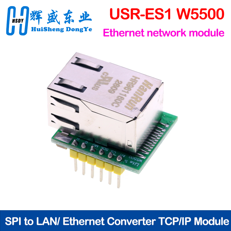Ethernet Module W5500 - Módulo de Rede Ethernet USR-ES1 W5500,