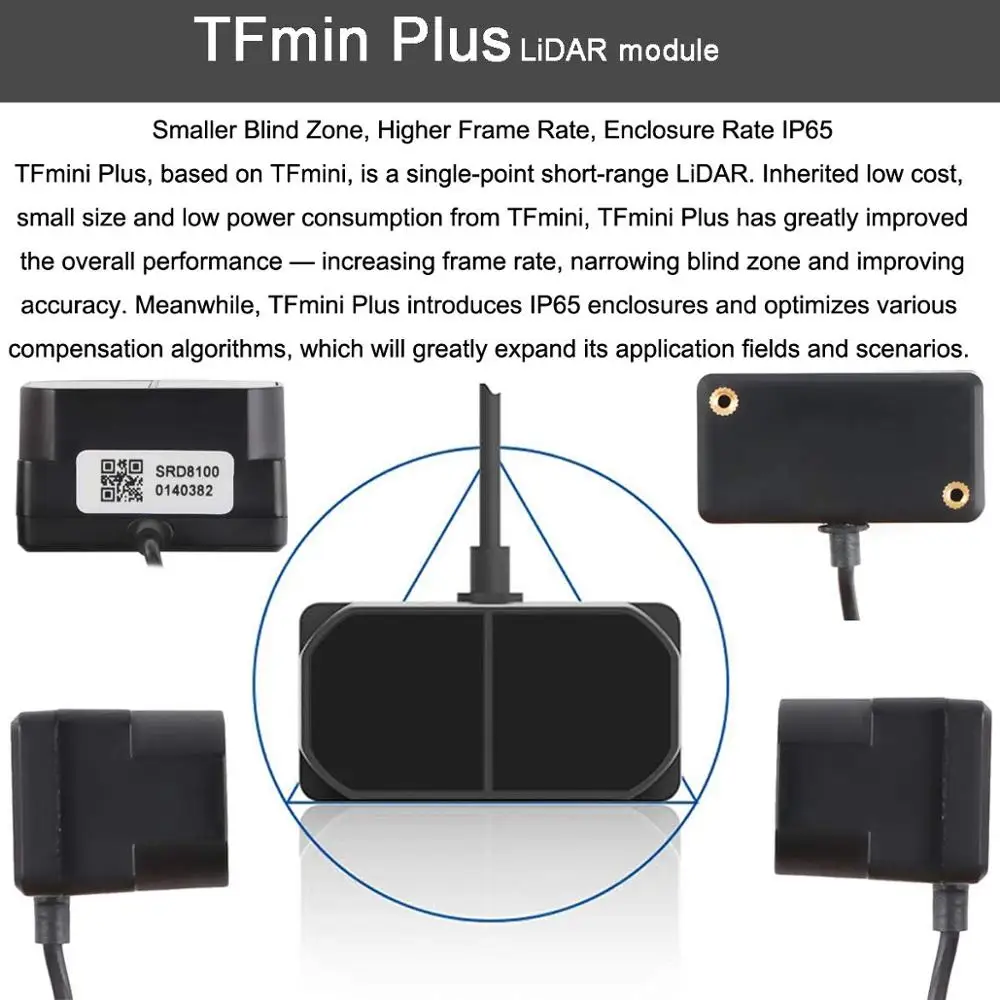 2 pces tfmini plus lidar range - Home Automation Arduino avaliação e preço