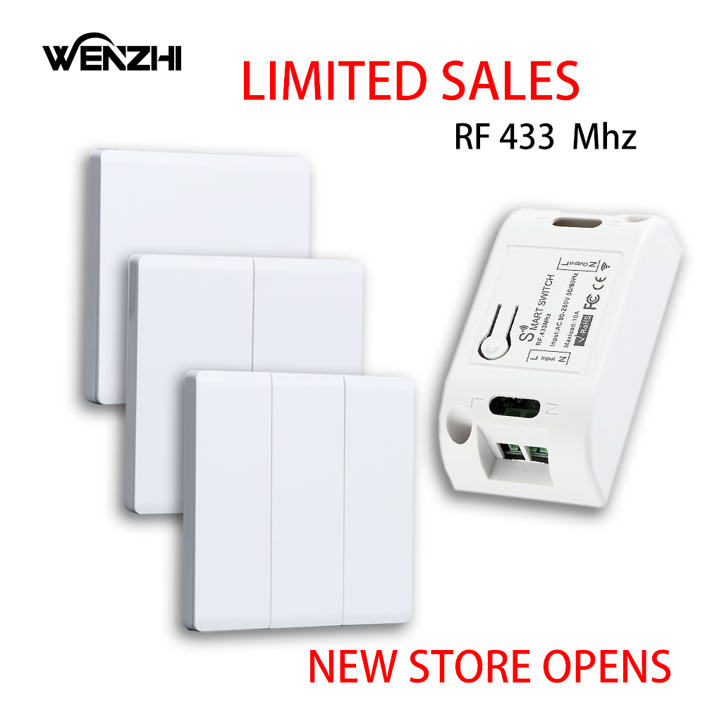 Diy rf 433mhz sem fio interrup - Home Automation Panel Diy avaliação e preço