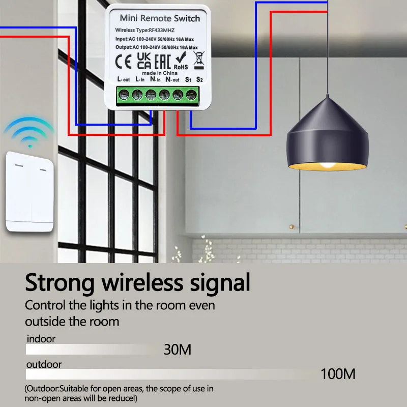 Rf 433mhz inteligente diy inte - Home Automation Panel Diy avaliação e preço