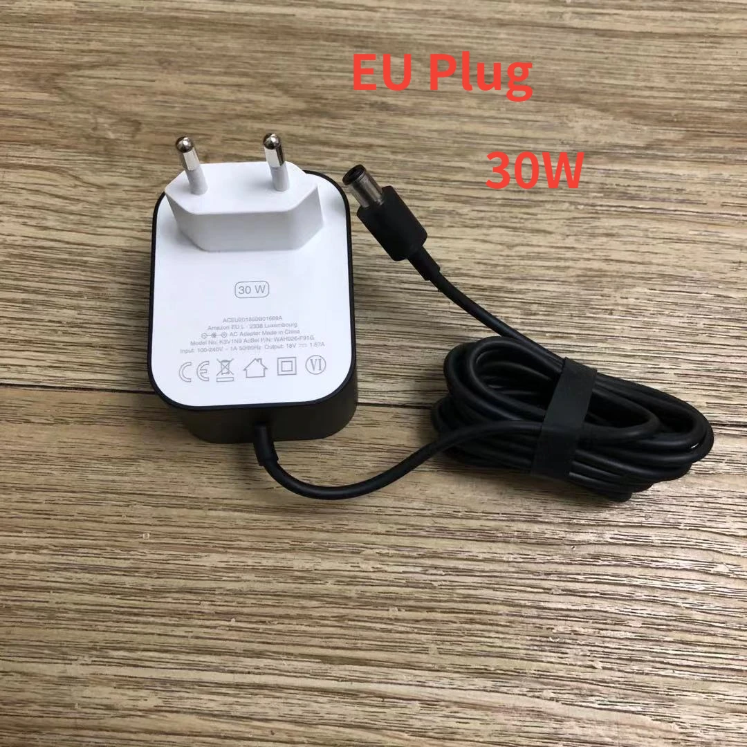 Adaptador de energia de 30W 18 - Amazon Speaker Echo Show 8 avaliação e preço