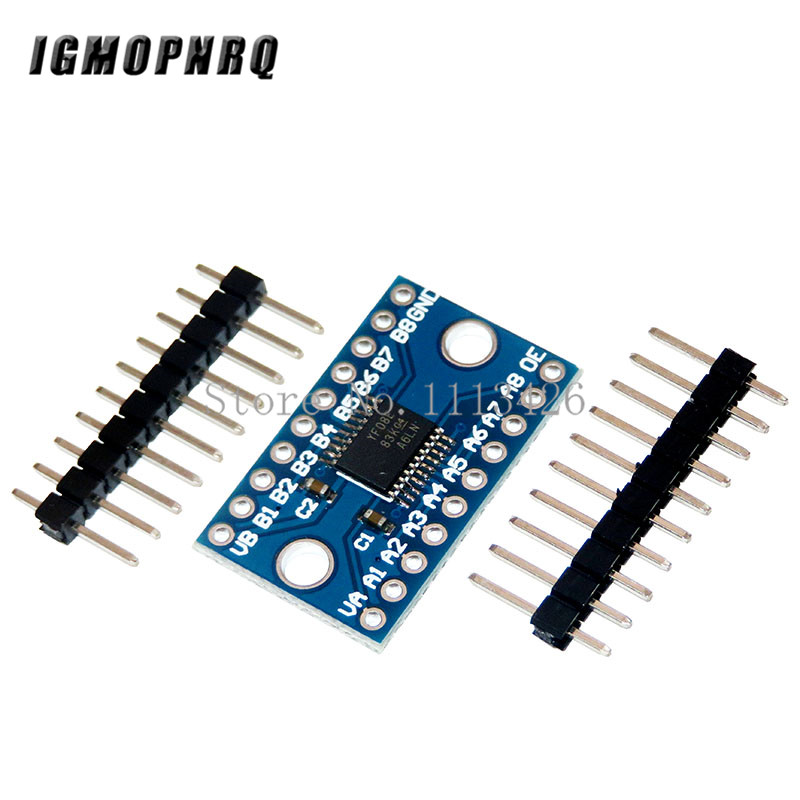 5pcs txs0108e 8 canais lógica  - Level Shifter 3.3V avaliação e preço