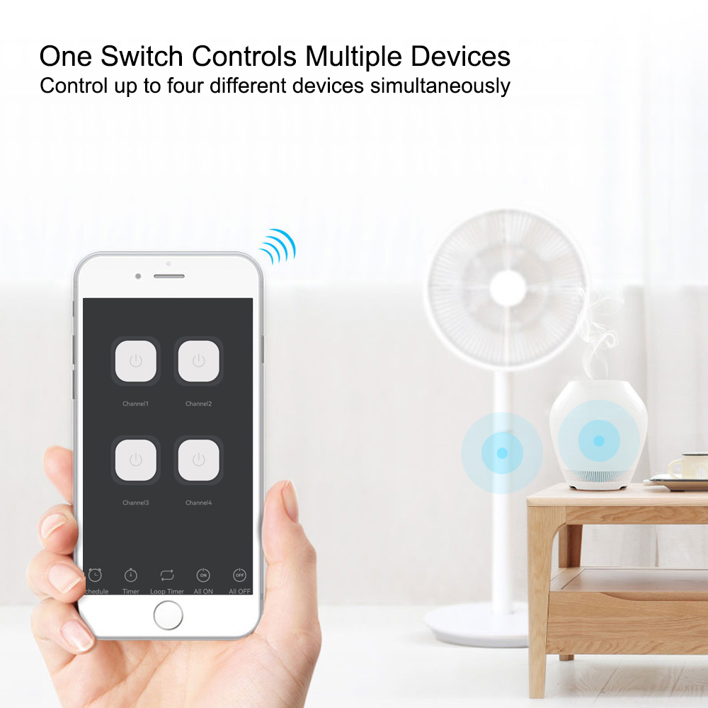 4ch wifi/zigbee relé inteligen - Home Automation Diy avaliação e preço